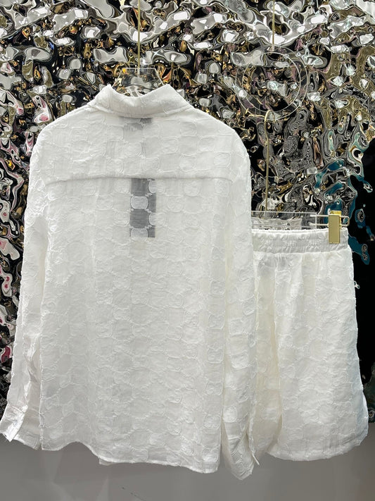 Lace suit
