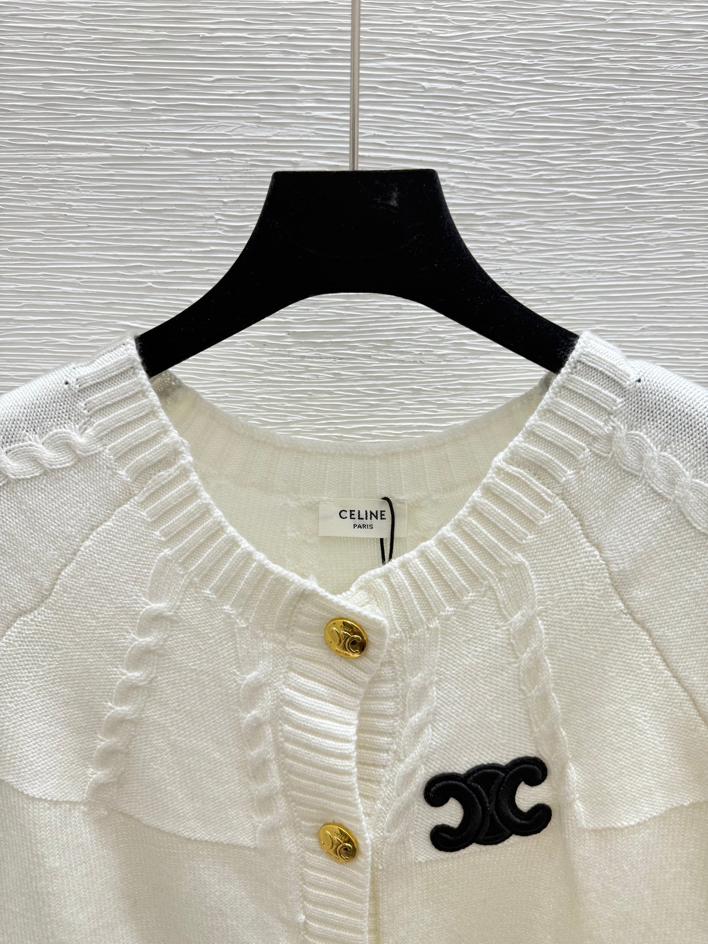New Early Autumn Solid Color Simple Round Neck Knitted Long Sleeve Cardigan