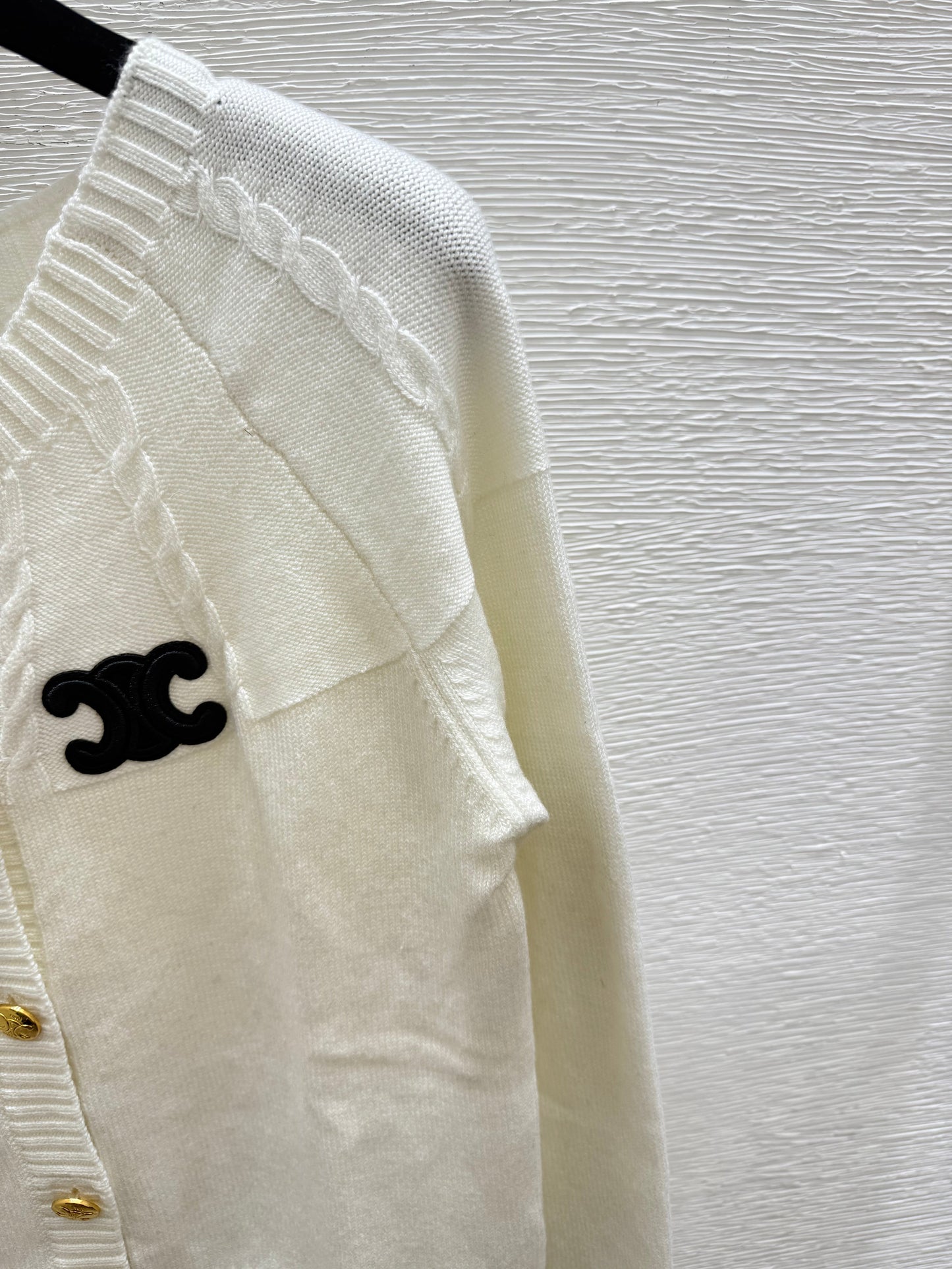 New Early Autumn Solid Color Simple Round Neck Knitted Long Sleeve Cardigan