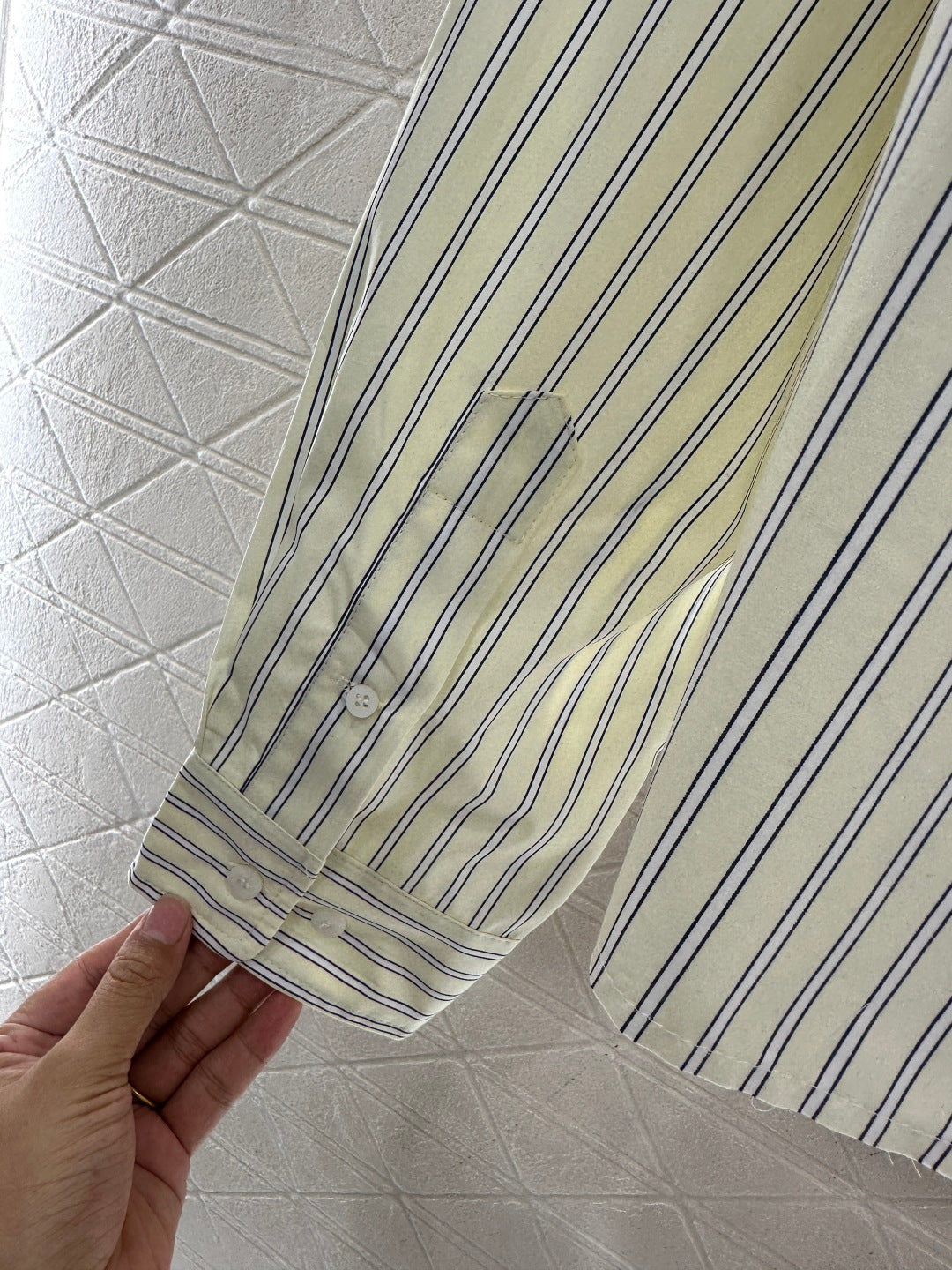 25FW New Short-sleeved striped blouse