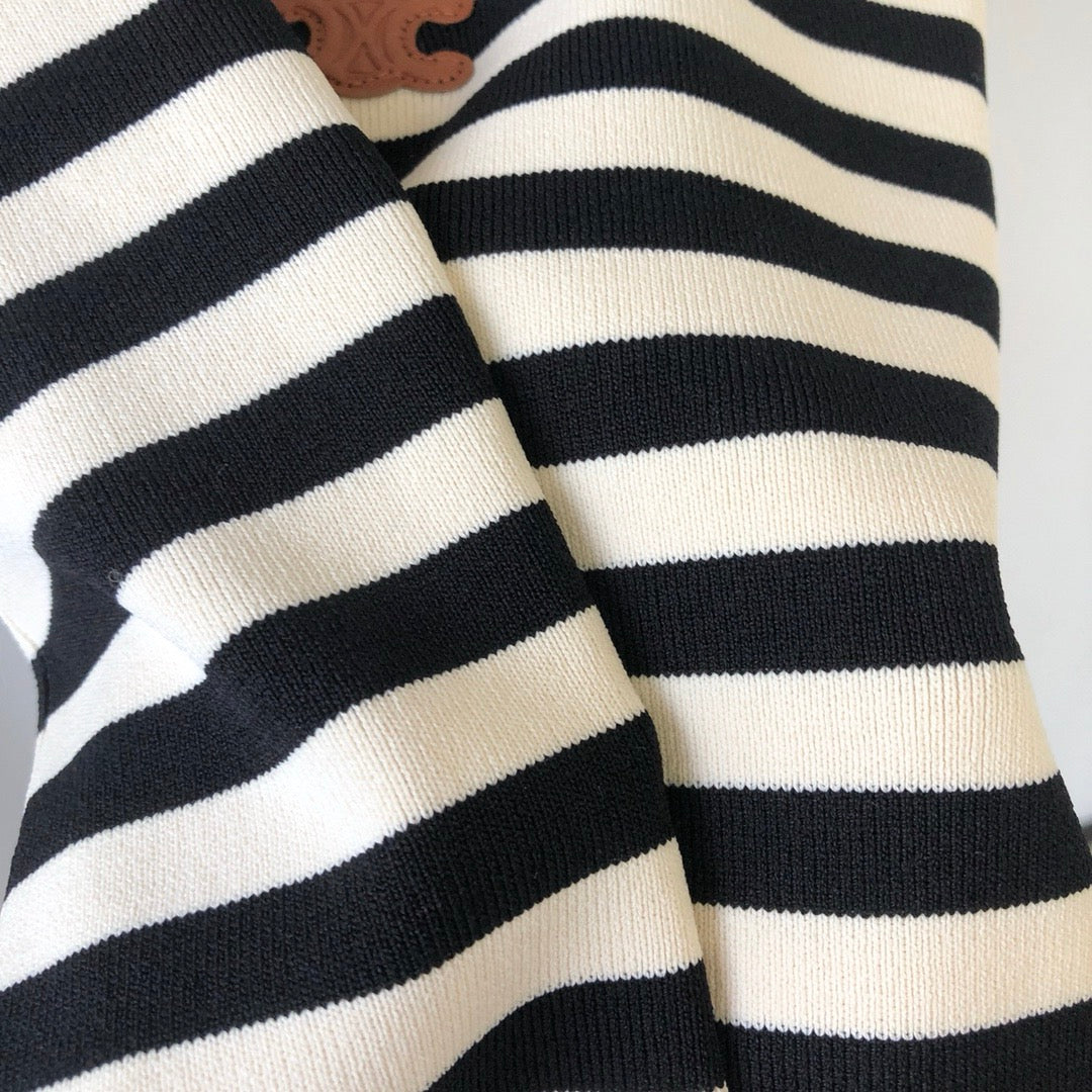 🔥HOT🔥Black and white striped vest