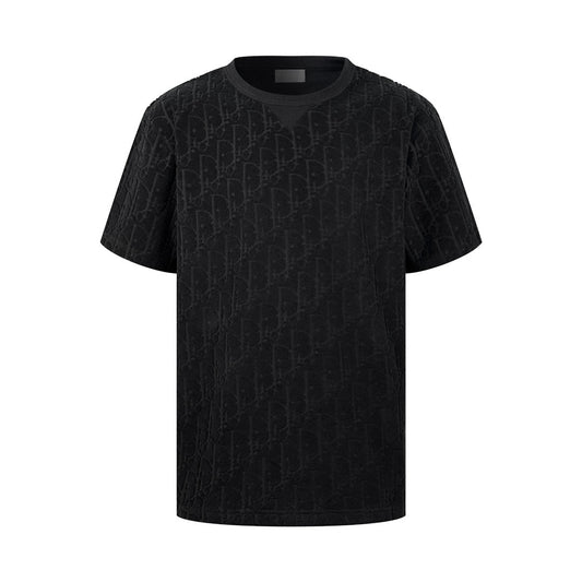 Manga corta de felpa con estampado integral.