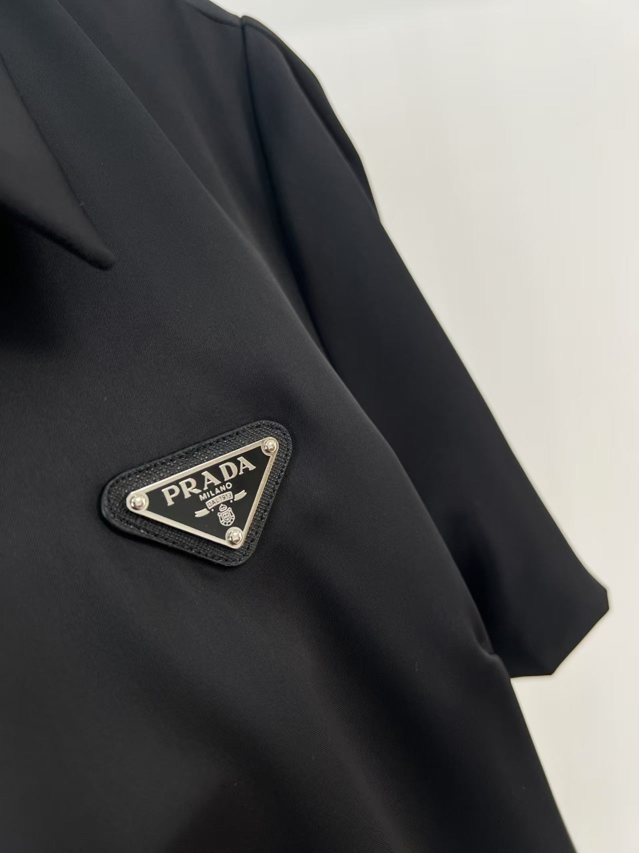 Lapel Short Sleeve Zipper Loose Dress