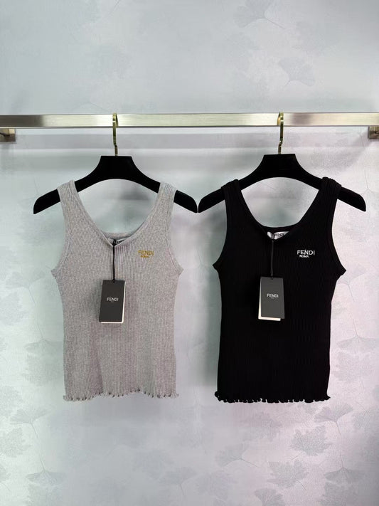 gestricktes Westentop