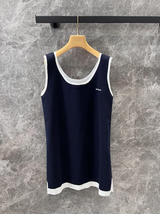 Minikleid in Jacquard-Strickoptik