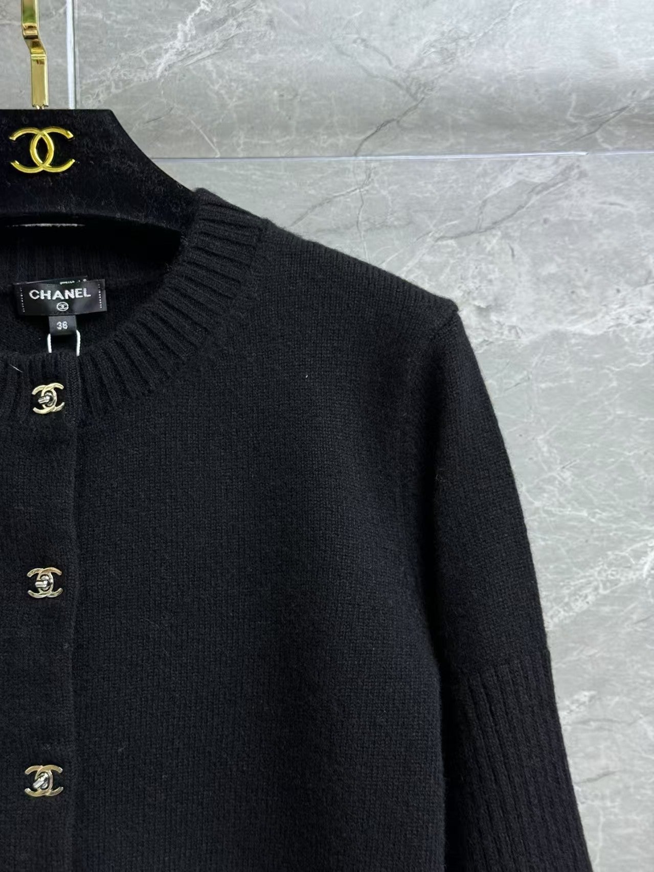 🔥Highest Quality🔥Cashmere cardigan with school bag button