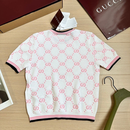 Floral Cotton Crew Neck Top