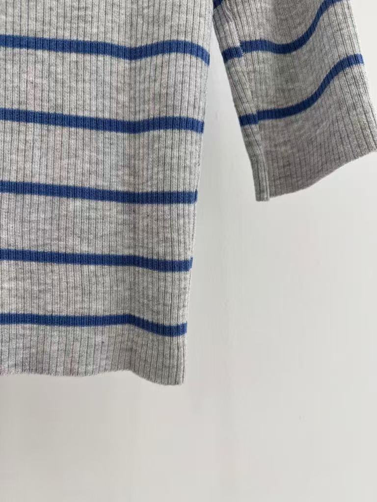A simple striped sweater.