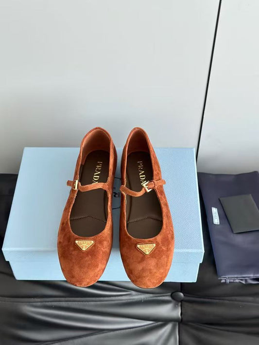 25SS New Mary Jane Ballerina Flats