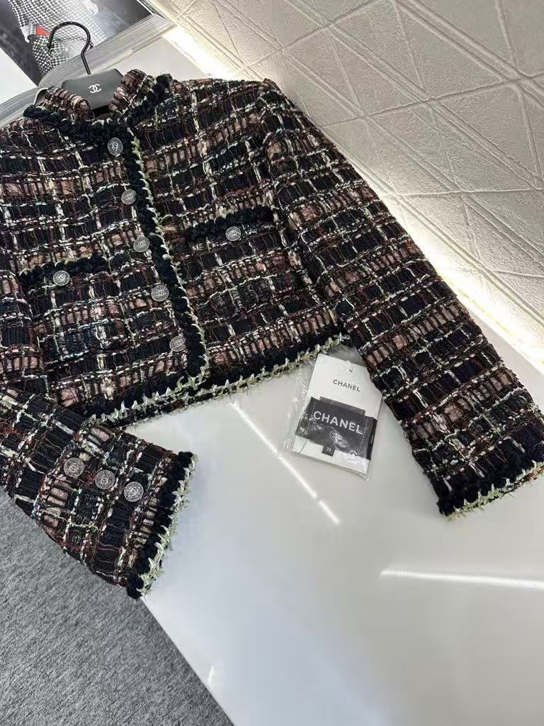 Plaid Braided Dress, Jacket, and Skirt Set