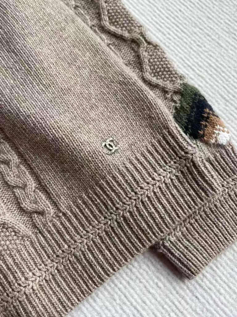 Ski Collection Jacquard Crew Neck Sweater