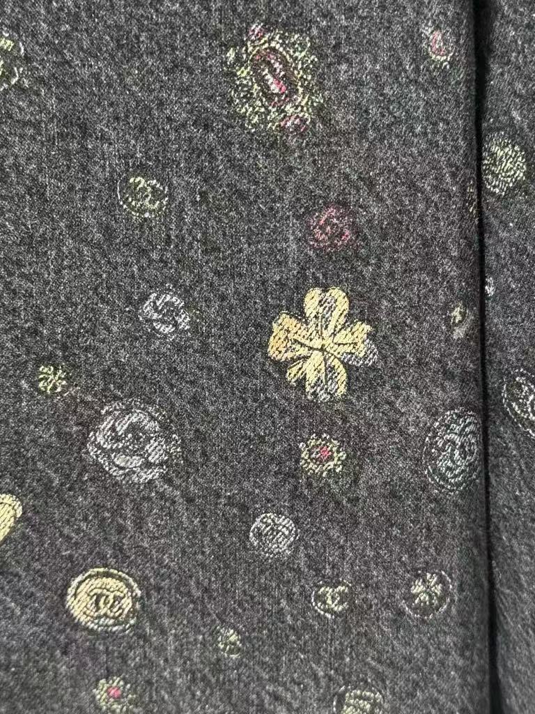 printed jeans