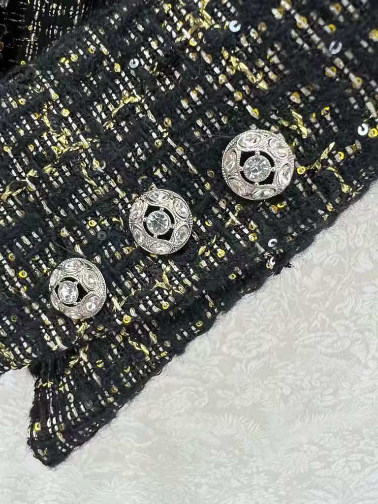 Heavy beaded jacket lining