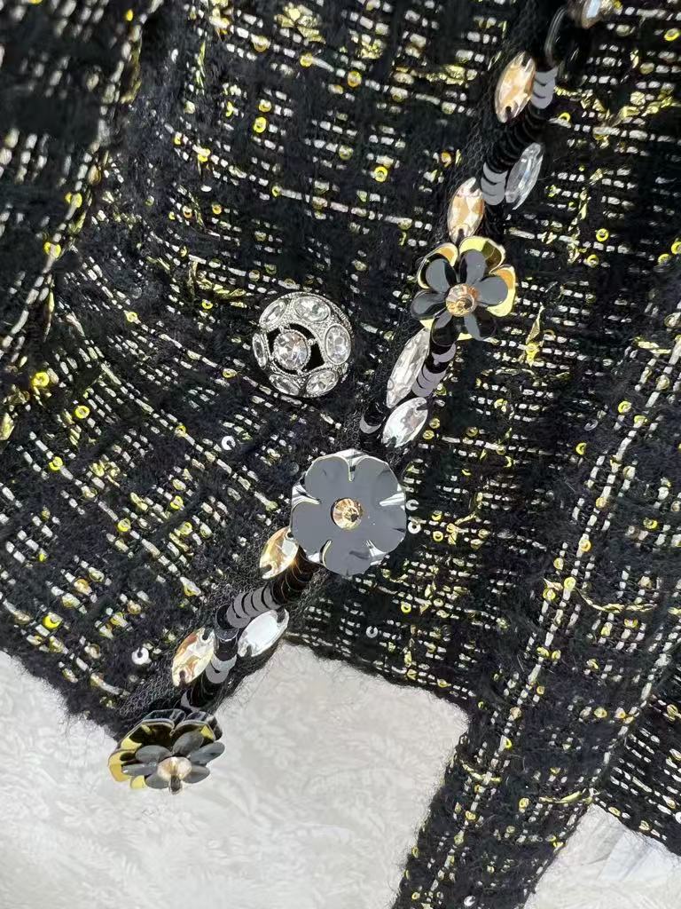 Heavy beaded jacket lining