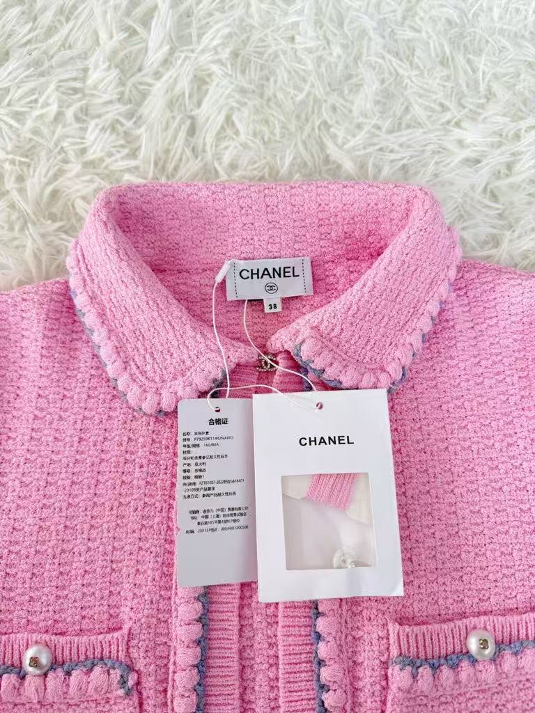 New one-button doll collar knitted cardigan
