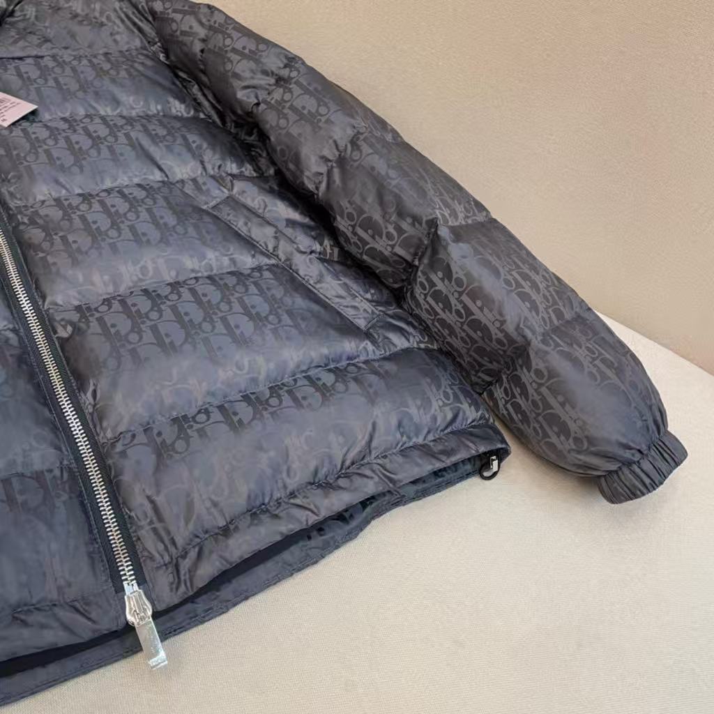 Full-print down jacket