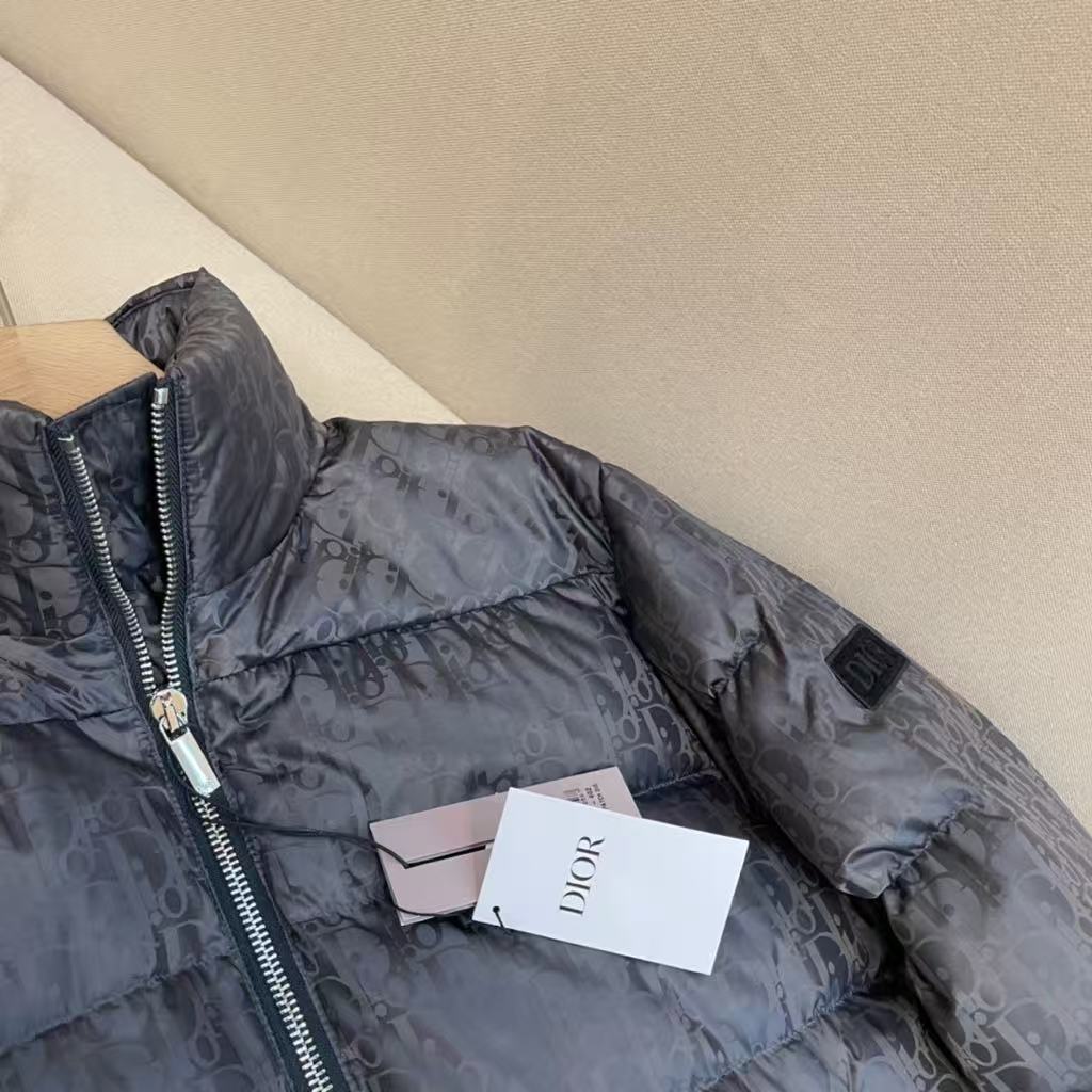 Full-print down jacket