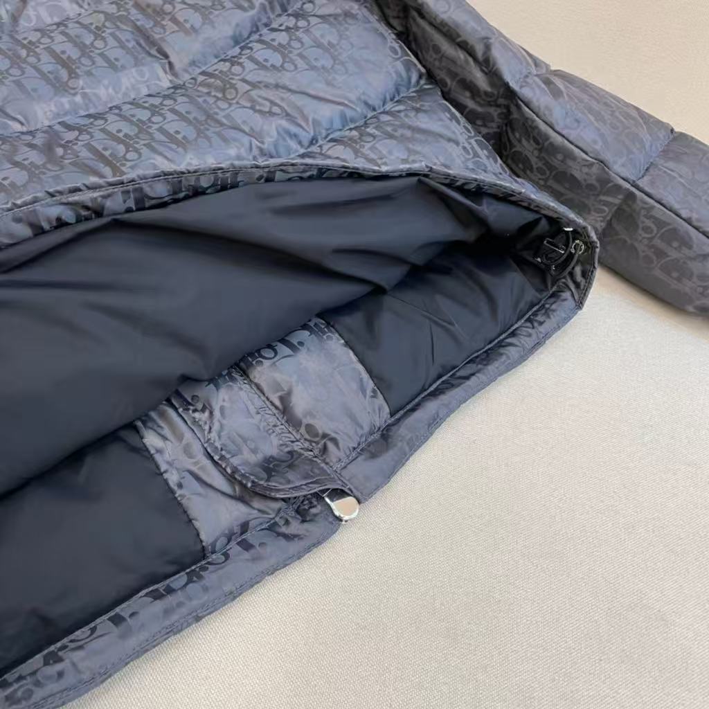 Full-print down jacket