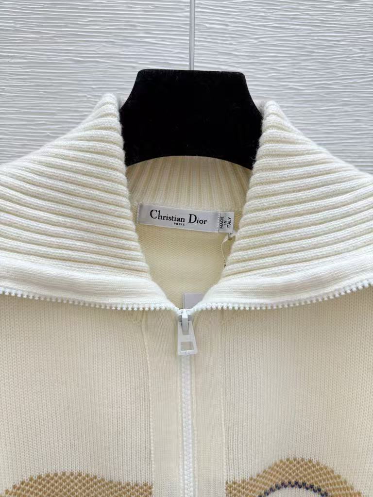 New Early Autumn Contrast Striped Lapel Knitted Long Sleeve Cardigan
