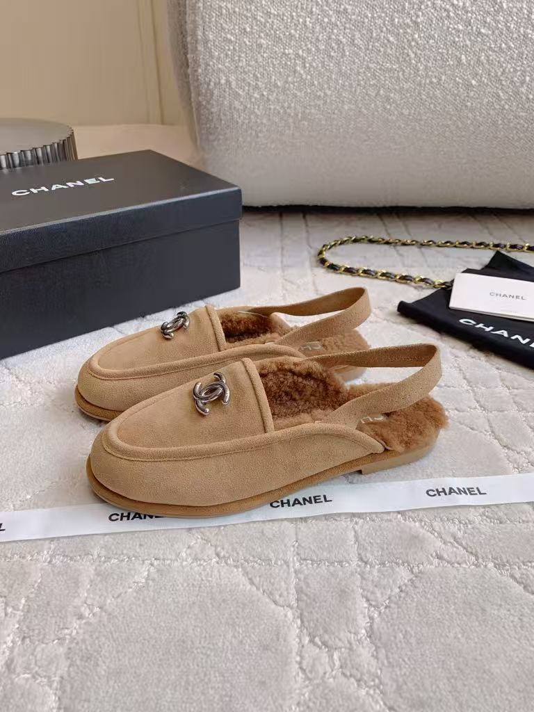 New wool-lined loafers