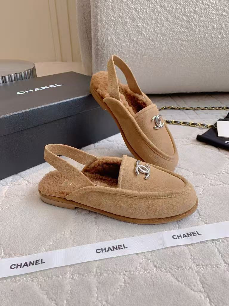 New wool-lined loafers