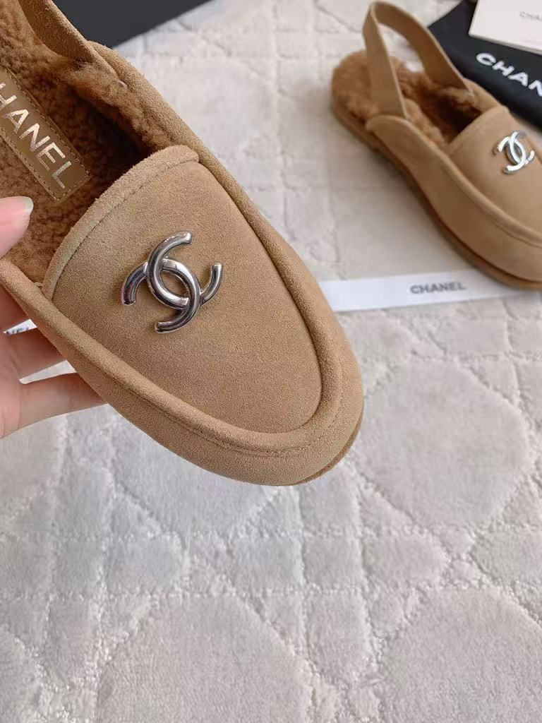 New wool-lined loafers