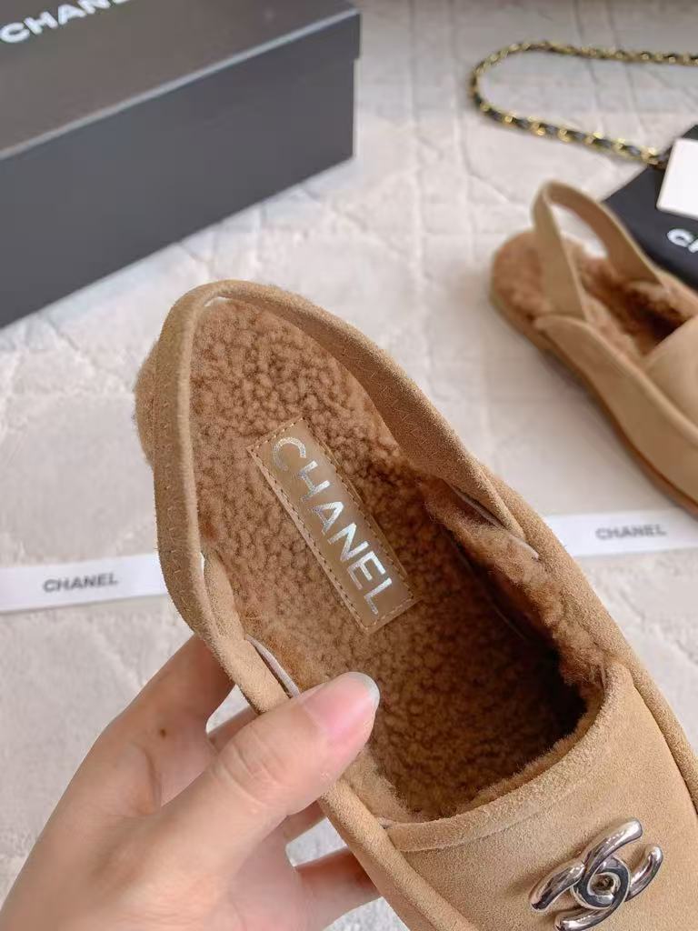 New wool-lined loafers