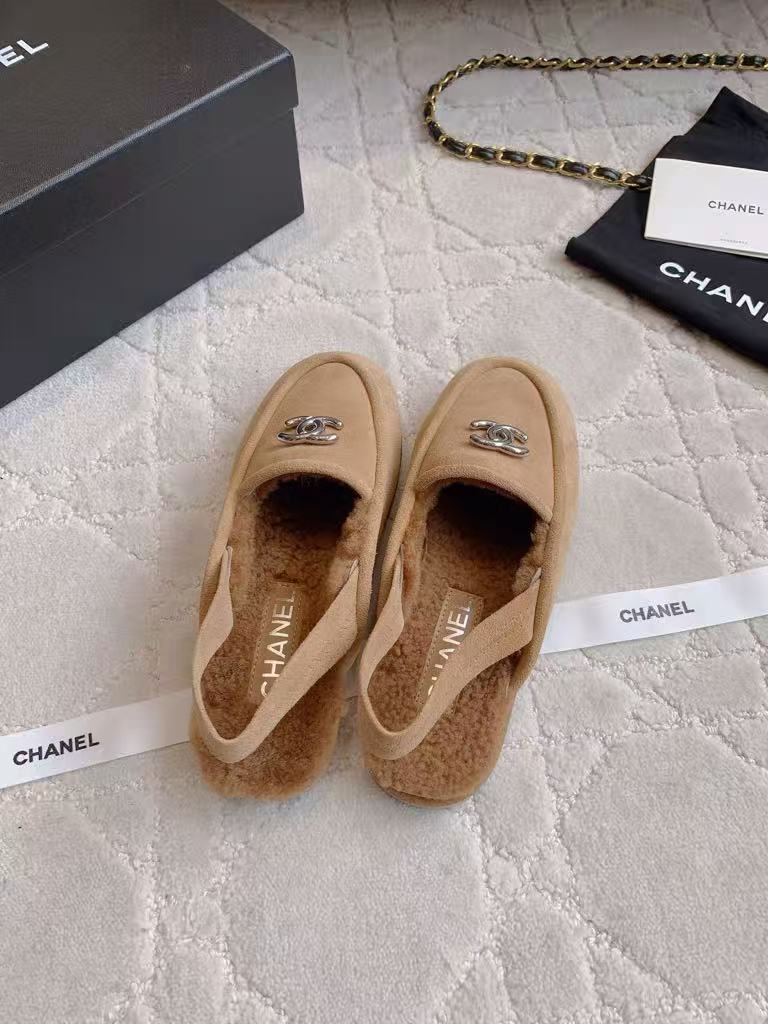 New wool-lined loafers