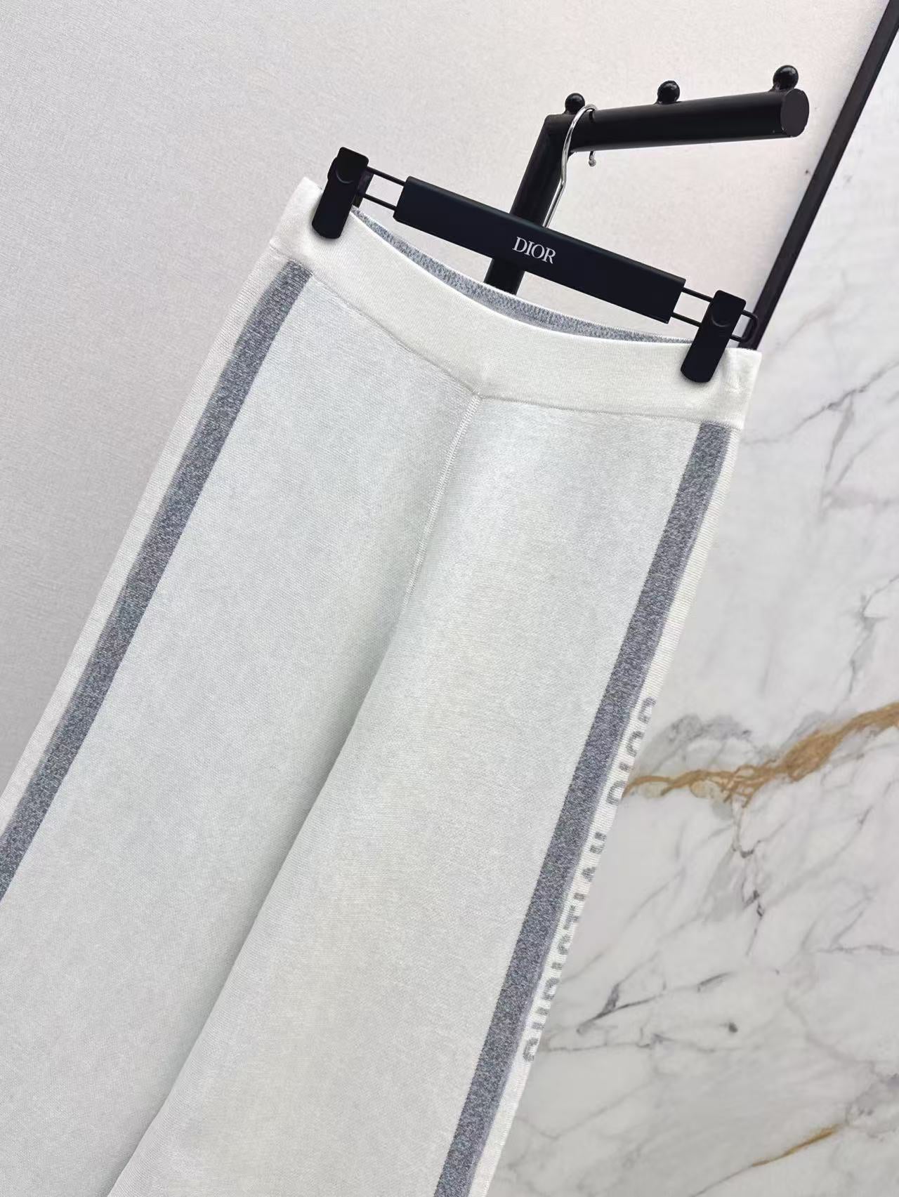 25FW NEW Double-faced cashmere pants