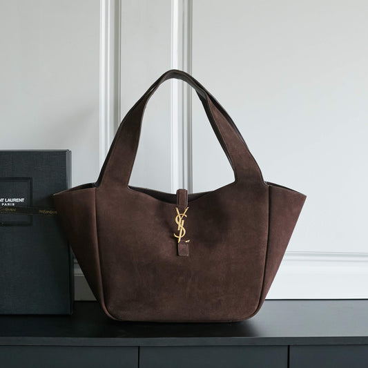 25FW new BEA horizontal TOTE suede bag