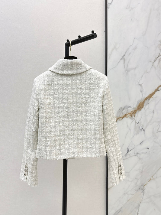 26SS NEW Gentle and feminine tweed coat