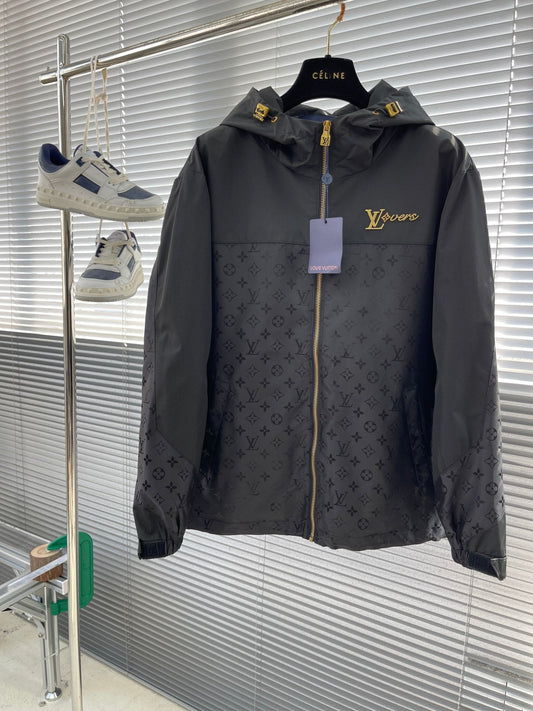 24FW NEUE L Jacquard-Patchworkjacke