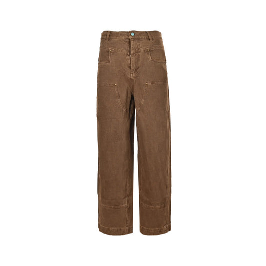 24Fw Tessellierte Dunkle Arbeitsjeans