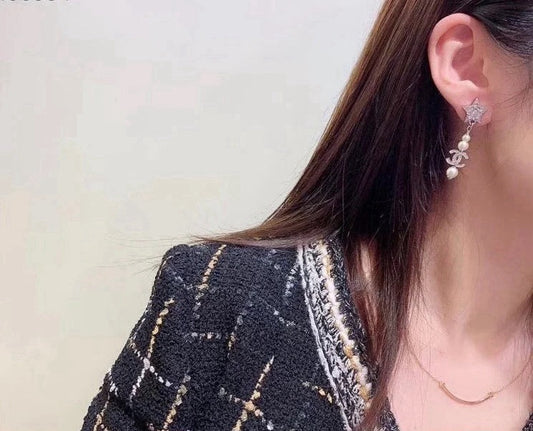 25FW New star earrings