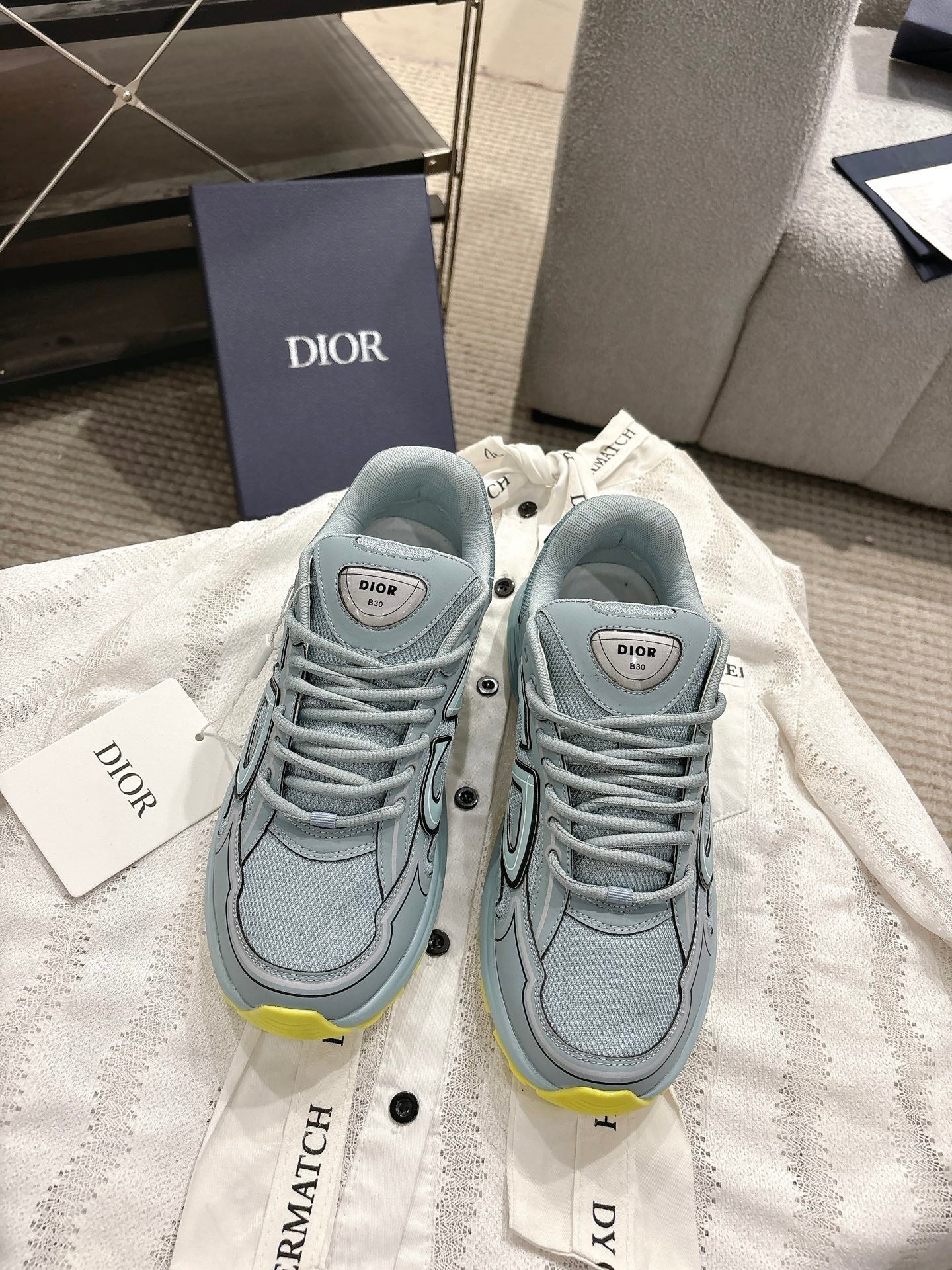 Retro style B30 new style reflective design Star couple sneakers