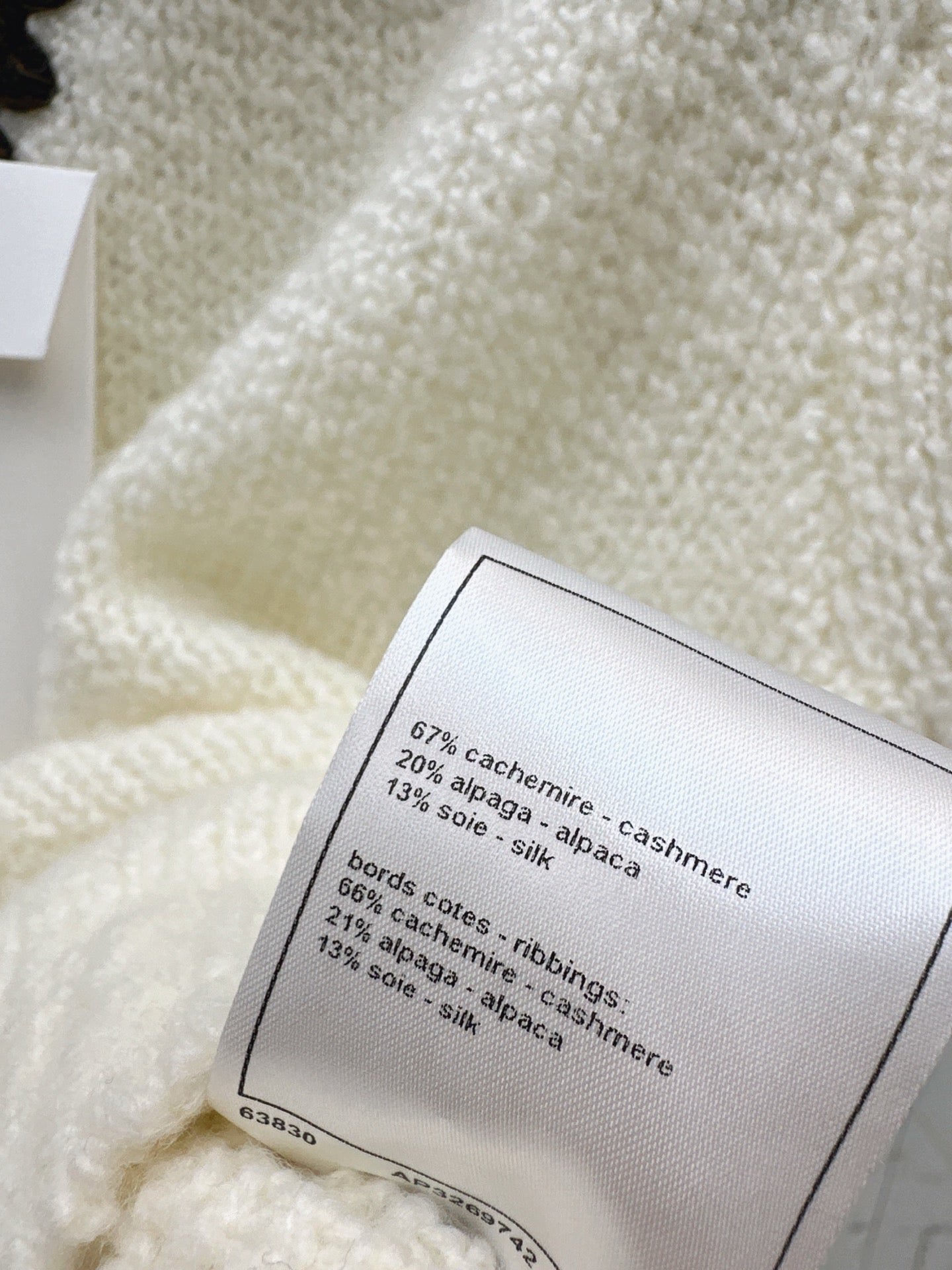 🔥HEISS🔥Höchste Qualität🔥26SS Frühling neueste Ski-Serie Bogen Kaschmir Kurzarm-Pullover