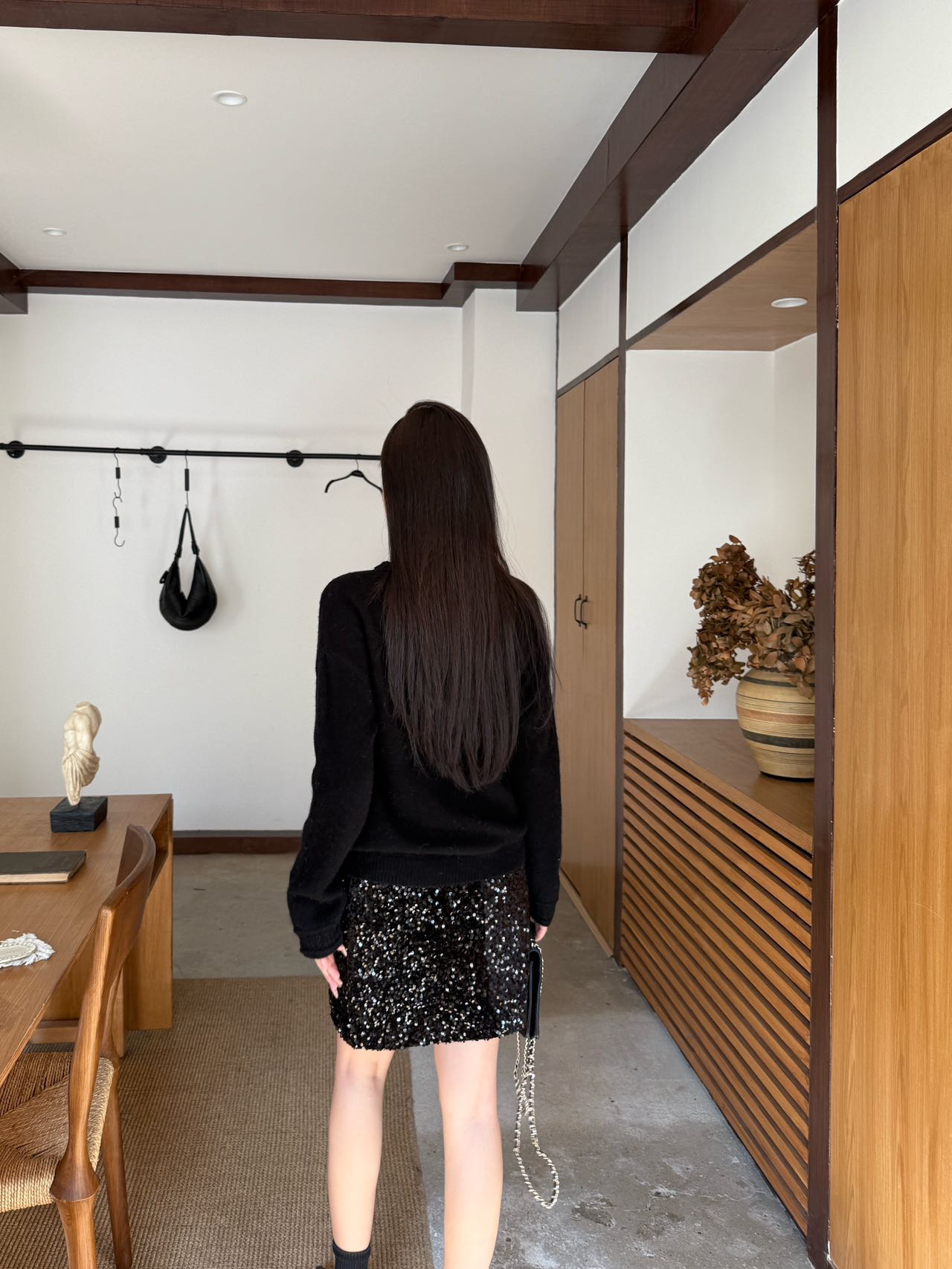 25FW latest all-match crew neck sweater