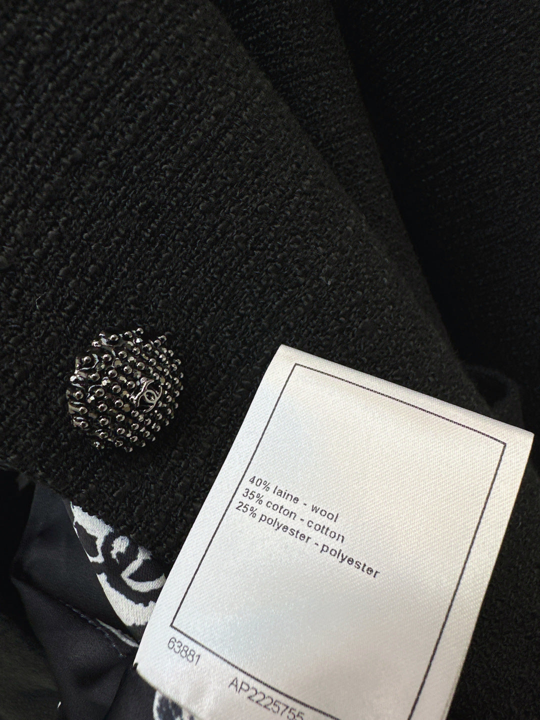 25FW latest small fragrant style woven slub tweed jacket