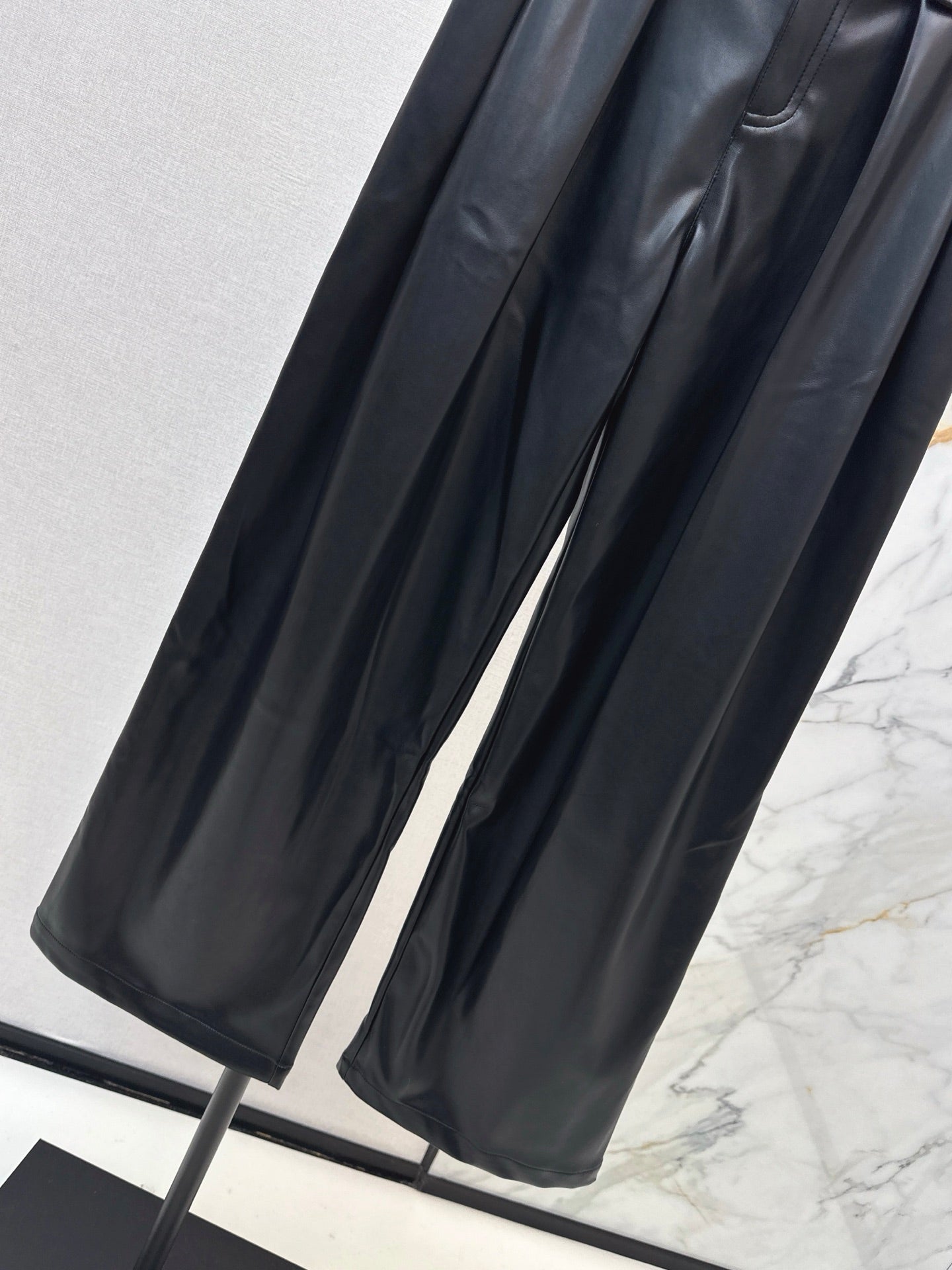 25FW NEW pu leather pants