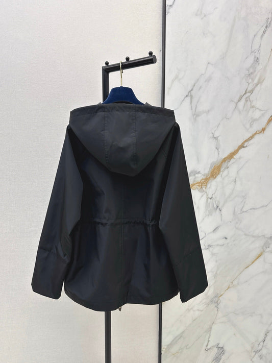 25FW drawstring hooded jacket