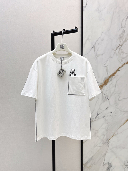 26SS embroidery t-shirts