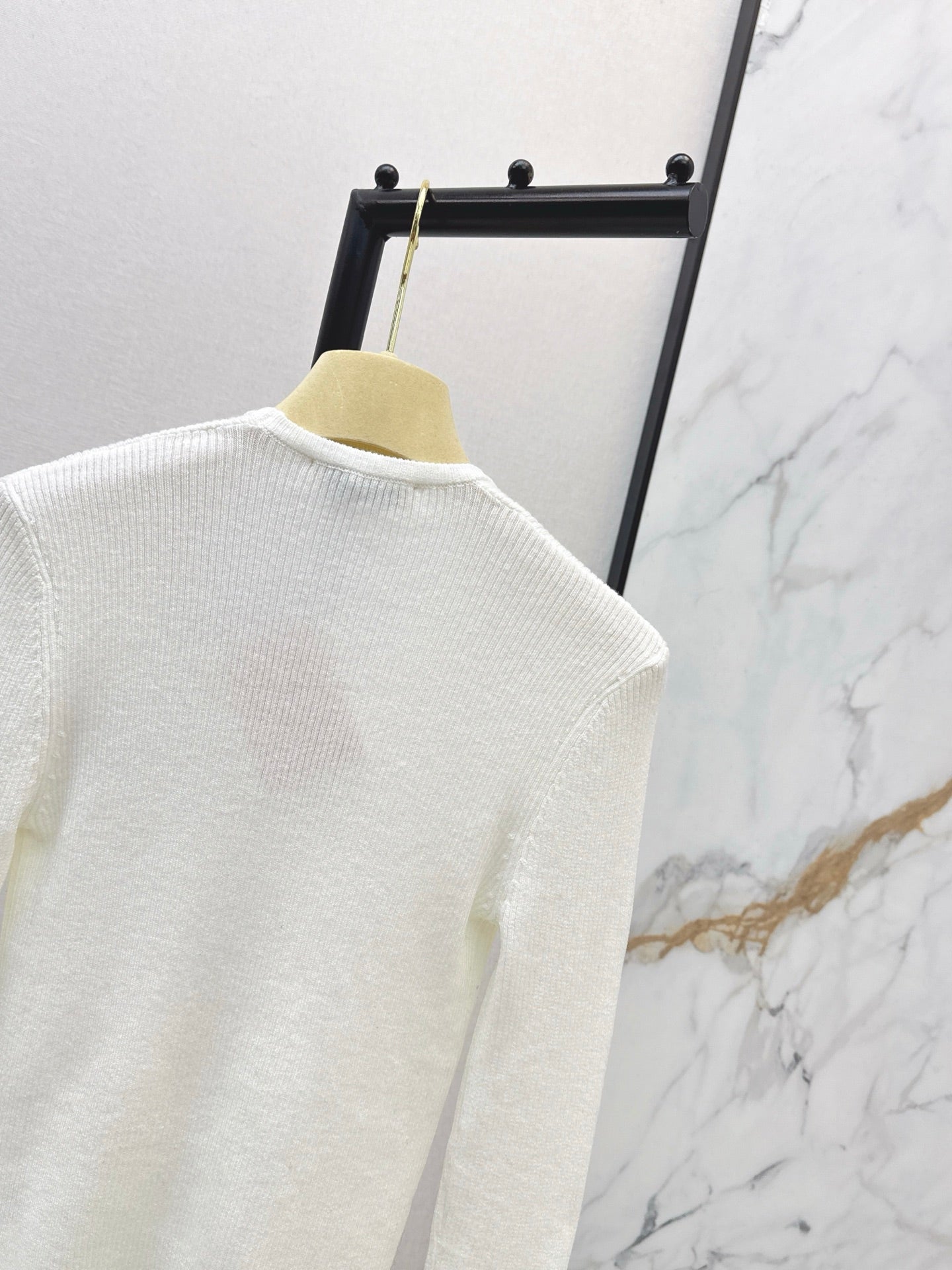 25FW jacquard basic tee