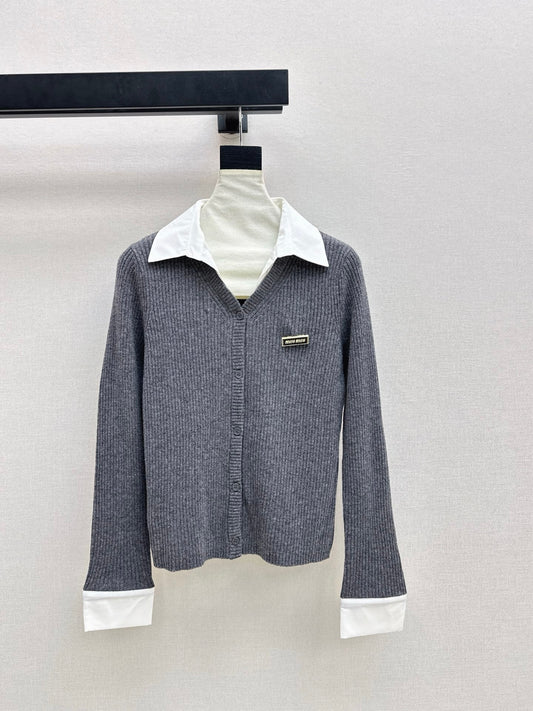 26SS 2in1 knit shirt