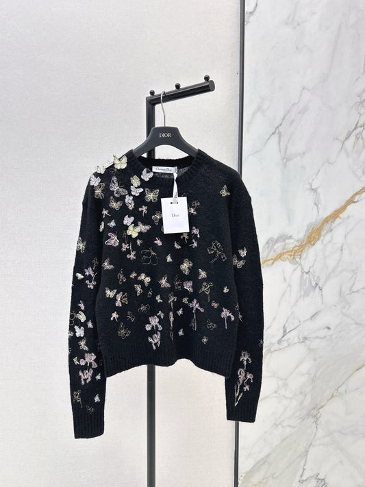 26SS embroidery knitwear