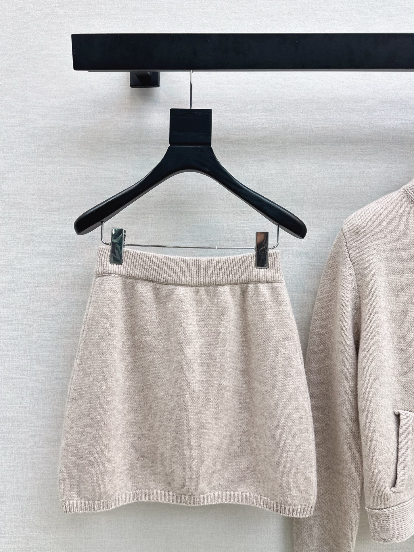 26SS wool jacket skirt outfit set