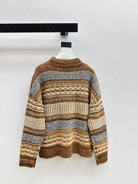 26SS NEW fair isle knit sweater
