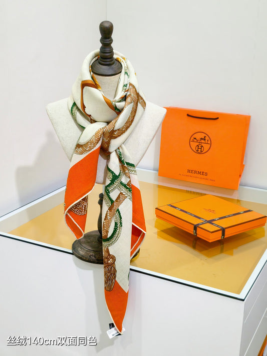 26SS Pañuelo Hermès NUEVO