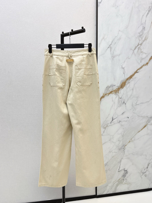 26SS NEW embroidery pants