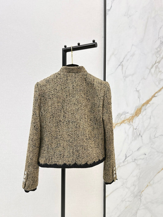 26SS NEW woven tweed jacket