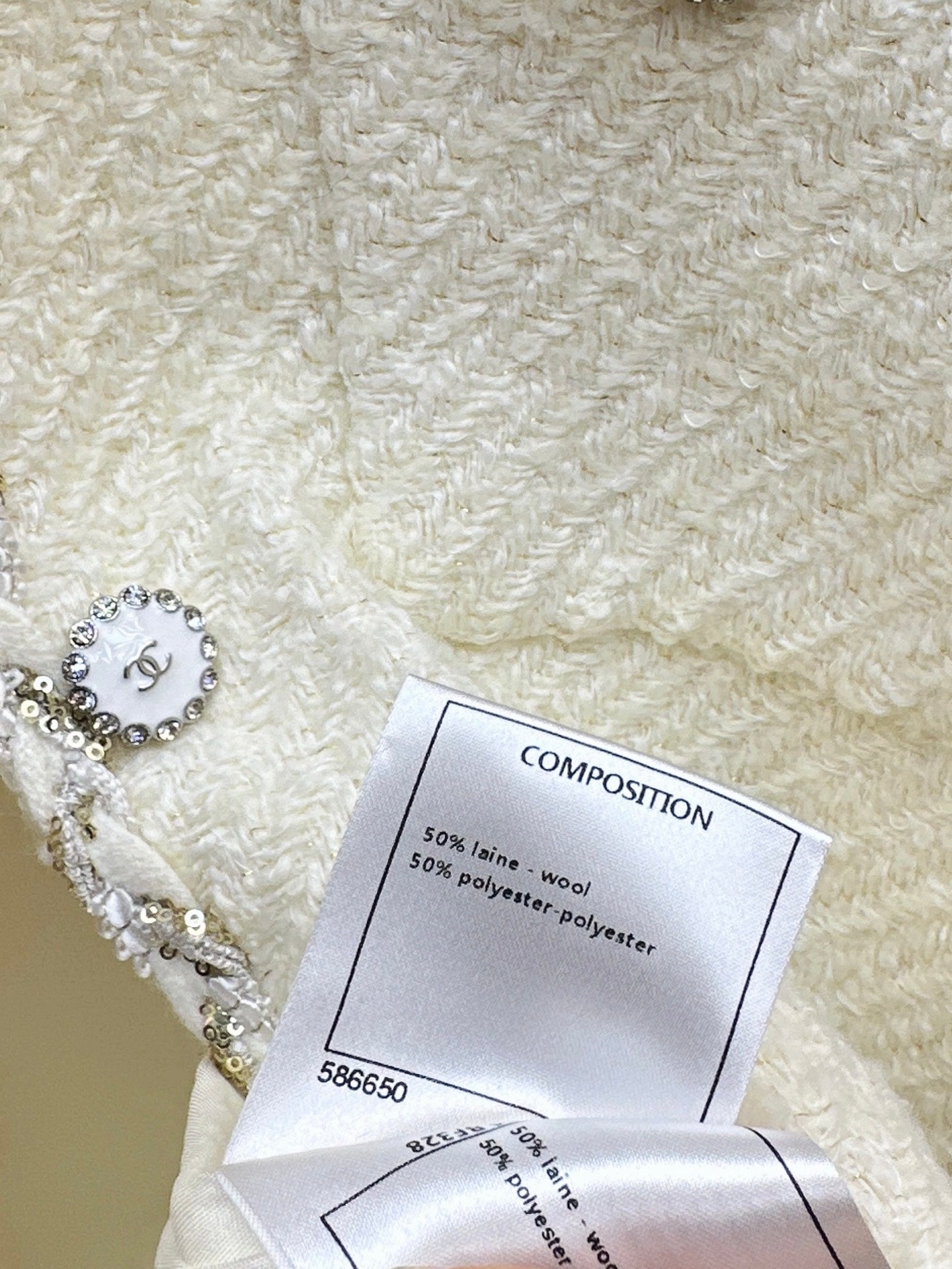 26SS NEW woven tweed jacket